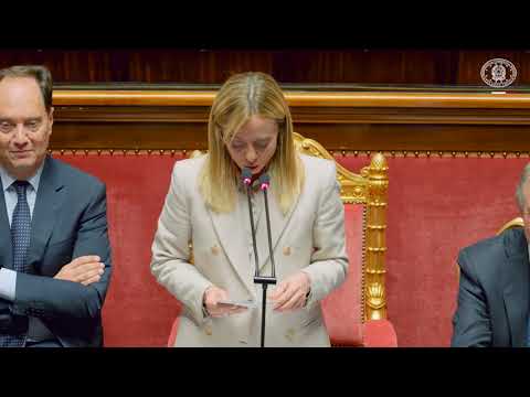 Consiglio europeo del 18-19 dicembre, l’intervento di replica del Presidente Meloni al Senato