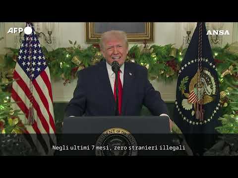 Trump nel discorso alla nazione promette “un boom economico” dopo “il disastro Biden” #ansa #news