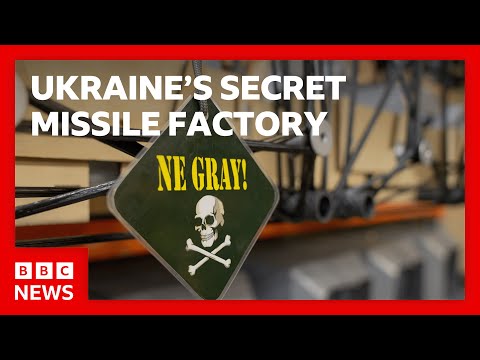 What’s inside a secret missile factory ramping up Ukraine’s weapons industry? | BBC News