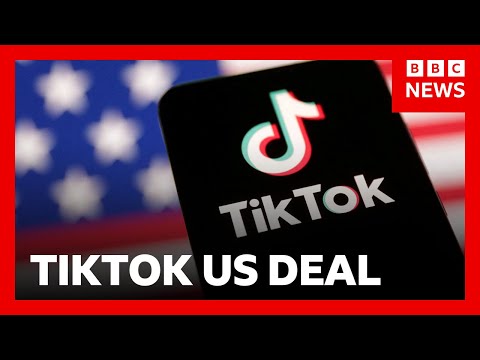 TikTok owner signs deal to sell US business | BBC News