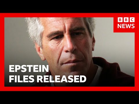 BREAKING: Epstein files released – thousands of documents now on US Justice Dept website | BBC News
