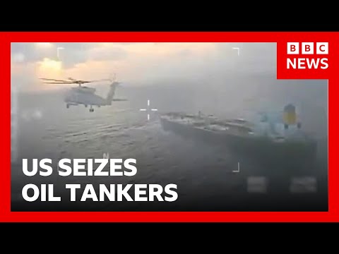 US pursuing third oil tanker off Venezuela as military build-up continues | BBC News
