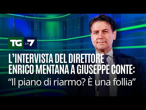 Giuseppe Conte attacca duramente la manovra di governo durante il Tg di Mentana