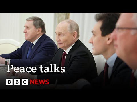 Vladimir Putin rejects peace deal on Ukraine after US talks | BBC News