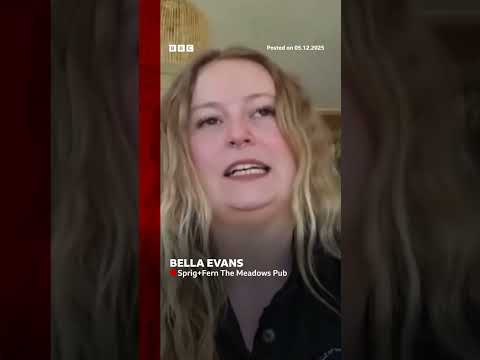 A baby seal walks into a bar in Richmond, New Zealand. #NewZealand #BBCNews