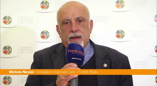 Lazio, Nicolai “Manovra espansiva, opere importanti per i Comuni”