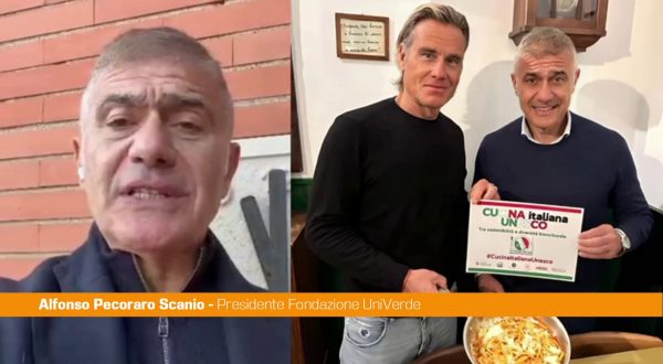 Cucina italiana, Pecoraro Scanio “Riconoscimento Unesco sarà un vero record”