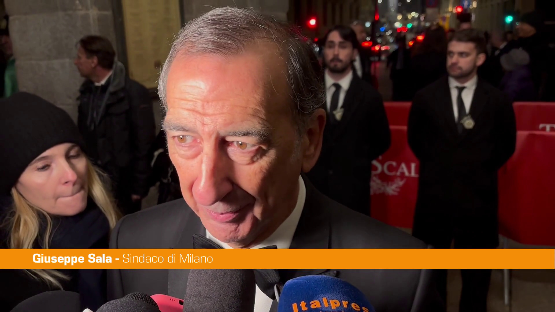 Prima della Scala, Sala “Il maestro Chailly ha fatto un’ottima scelta”