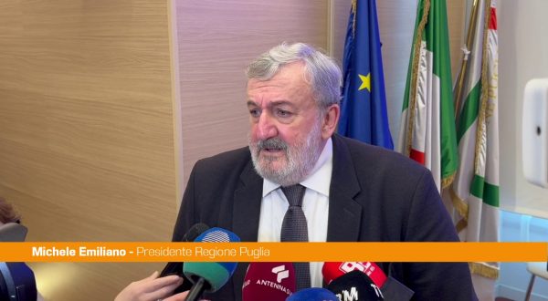 Quote AQP a comuni in Puglia, Emiliano “Chiuso percorso di messa in sicurezza”