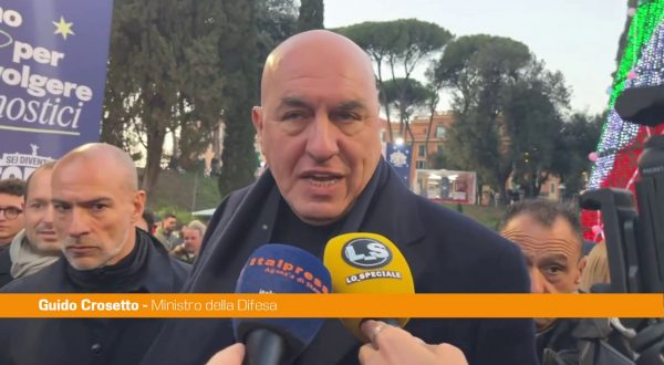 Ucraina, Crosetto “L’Europa deve fare di tutto per ottenere una pace giusta”