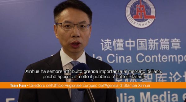 Media, Tian Fan (Xinhua) “Linea dedicata a Italia, Italpress nostro partner”