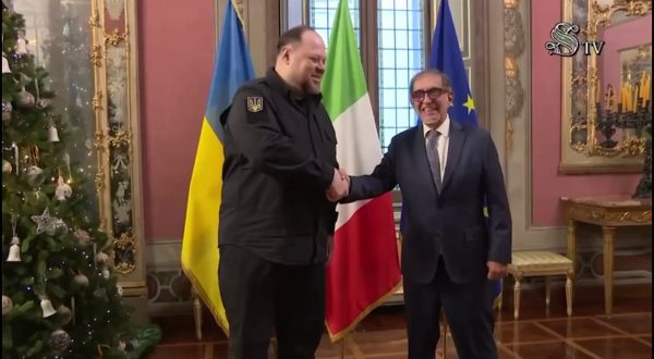 La Russa riceve in Senato il presidente del Parlamento ucraino