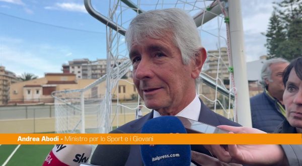 Abodi inaugura Centro sportivo Borsellino a Palermo “Sport difesa immunitaria”