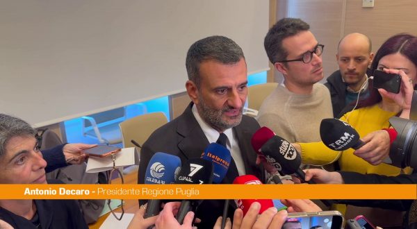 Puglia, Decaro “Con Cantieri antimafia sociale 2.0 sostituiamo armi con arte”