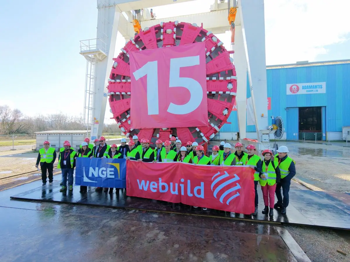 Webuild, pronta la TBM rigenerata per il&nbsp;Grand Paris Express in Francia