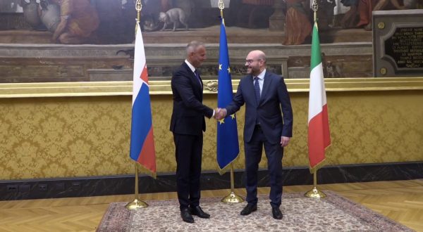 Fontana ha ricevuto il presidente del Consiglio Nazionale slovacco Rasi