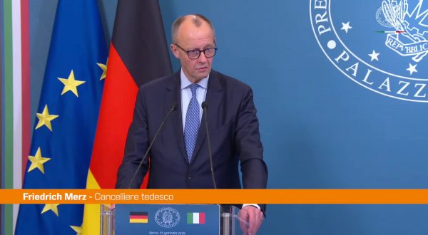 Merz “Tra Germania e Italia naturale sintonia, vogliamo industria competitiva”