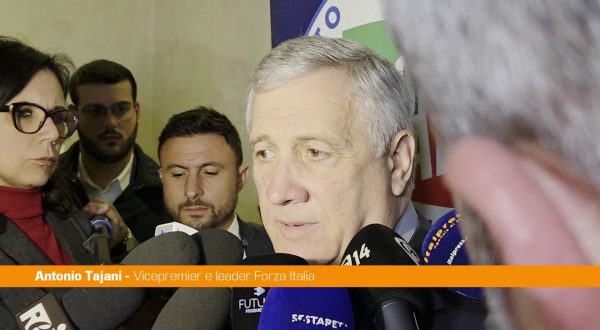 Tajani “In Sicilia Schifani e Forza Italia hanno lavorato bene”