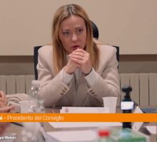 Niscemi, Meloni "Priorit&agrave; dare risposte ai 1500 sfollati"