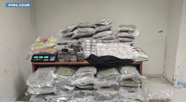 Sequestrati circa 140 chili di droga a Catania, arrestati padre e figlio