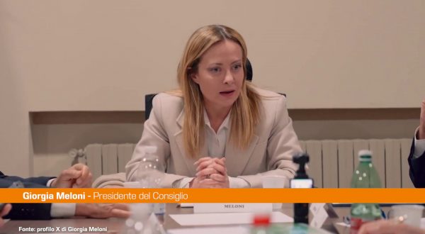 Niscemi, Meloni “Non ripetere il ’97, lavorare insieme per risposte rapide”