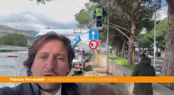 Palermo, al via installazione di 200 nuove telecamere in viale Regione Siciliana