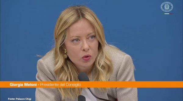 Meloni “La pace si difende con la deterrenza”