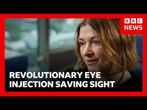 Revolutionary eye injection saved my sight, says first-ever patient | BBC News