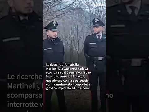 Padova, tragica fine per Annabella: trovata senza vita nel bosco #ansa #news