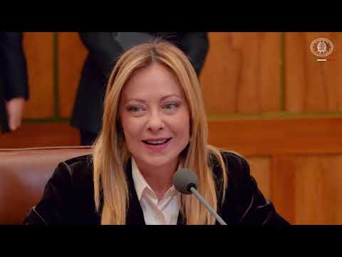 Incontro con il Presidente della Repubblica di Corea, l’intervento del Presidente Meloni