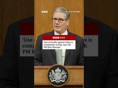 ‘Use of tariffs against allies is completely wrong’ says UK PM. #Greenland #UK #BBCNews