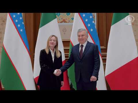 Incontro con il Presidente della Repubblica dell’Uzbekistan