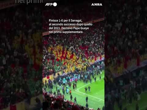 Finale incandescente, la spunta il Senegal e vince la Coppa d’Africa #ansa #news