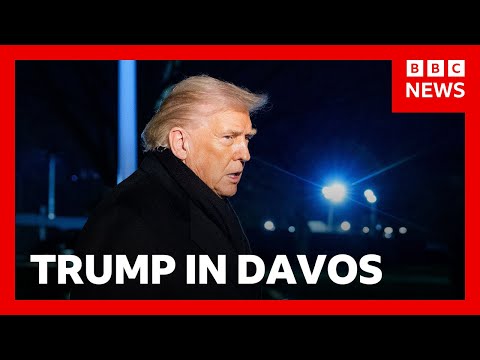 LIVE: Trump arrives in Switzerland to meet world leaders | BBC News
