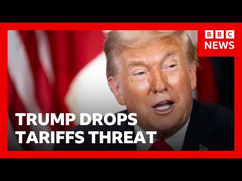 Donald Trump drops threat of tariffs over Greenland after Nato talks in Davos | BBC News