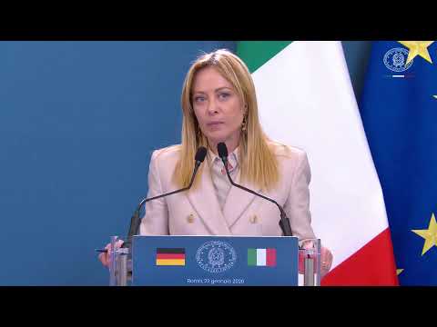 Dichiarazioni congiunte alla stampa Meloni – Merz (traduzione simultanea)