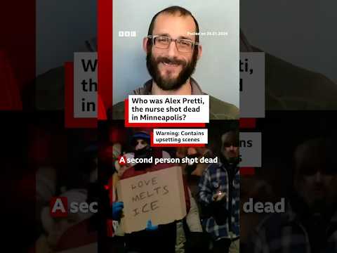 Who was Alex Pretti, the nurse shot dead in Minneapolis? #BBCNews