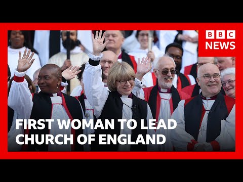 I will speak out on misogyny, says first woman to lead Church of England | BBC News