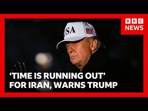 Donald Trump warns Iran ‘time is running out’ for nuclear deal | BBC News