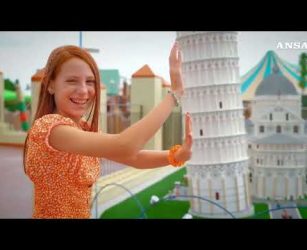 Le bellezze d'Italia riprodotte con i mattoncini Lego #ansa #news #lego