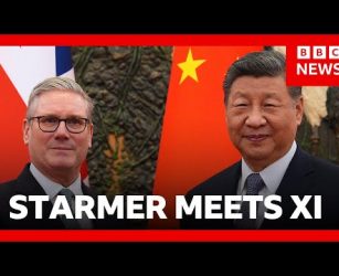 UK PM Keir Starmer meets Chinese President Xi Jinping | BBC News