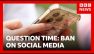 Should we ban social media for under 16s? | BBC Question Time