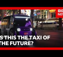 Has Las Vegas got the taxi of the future, now? | BBC News