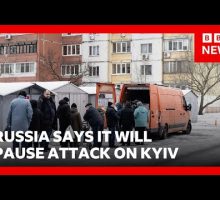 Russia says it will pause attacks on Kyiv until Sunday | BBC News