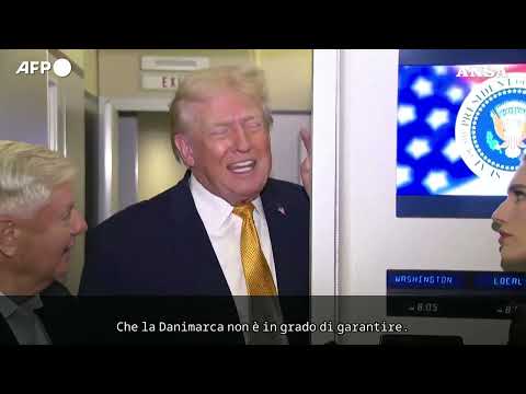 Usa, Trump: “Groenlandia necessaria. Colpiremo l’Iran se uccidera’ i manifestanti” #ansa #news