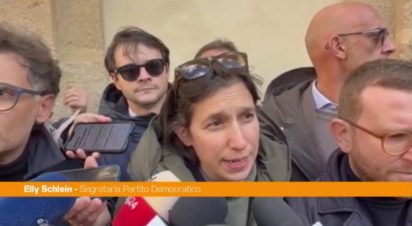 Frana di Niscemi, Schlein “Vicini alla comunità, il Pd farà la sua parte”