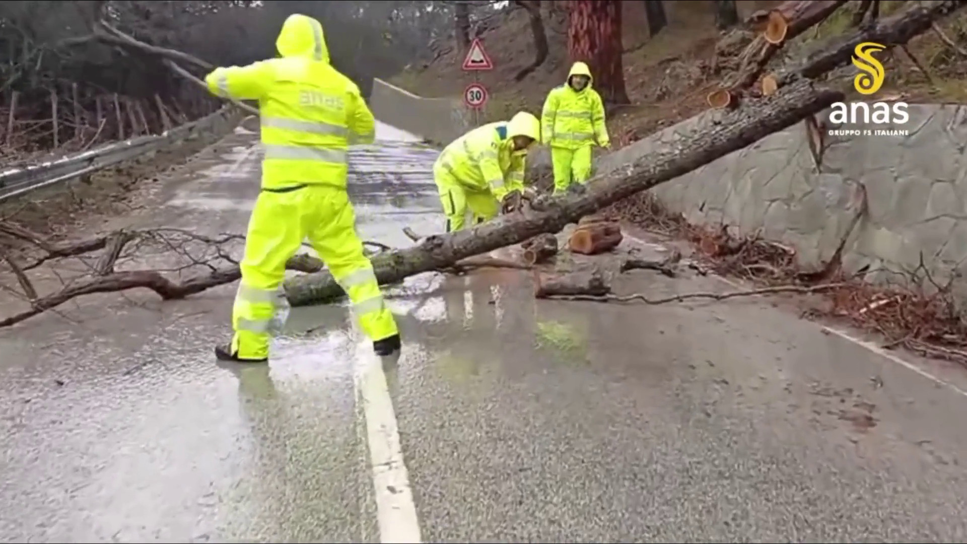 Maltempo, Anas al lavoro dopo esondazioni, frane e allagamenti in Sicilia