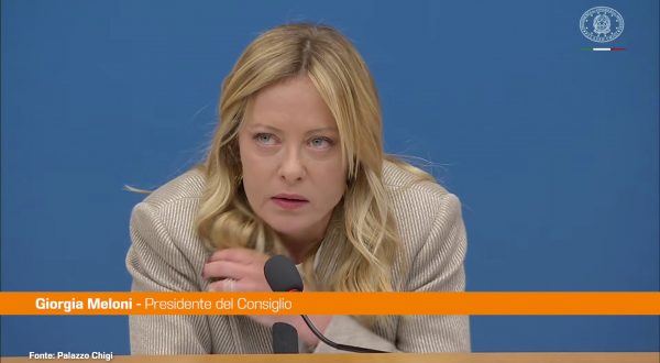 Meloni “Reati in calo, ma sulla sicurezza serve un cambio di passo”