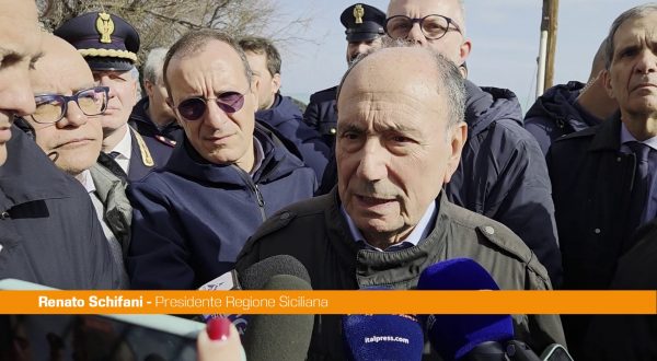 Schifani “Ben venga commissario per ricostruzione, nessuna polemica con Governo”