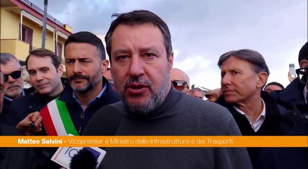 Maltempo, Salvini nel Messinese “Serve tagliare i tempi della burocrazia”